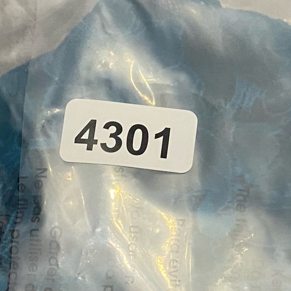 New! Victoria’s Secret Very Sexy Blue Lace Triangle Shine Strap Teddy 4302 - Picture 10 of 10